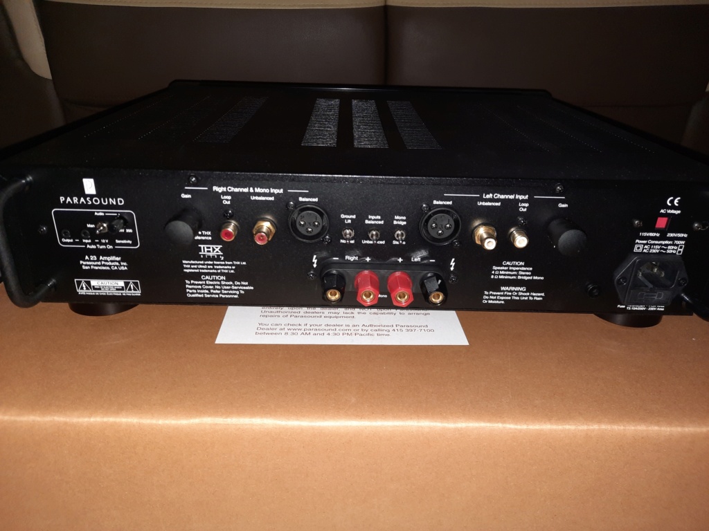 Parasound Halo A23 Power Amplifier 20230316