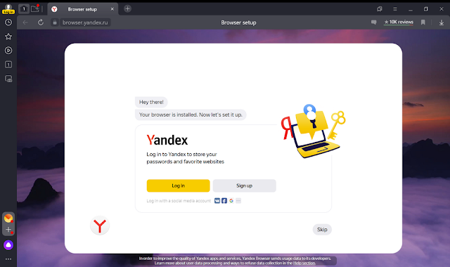 تحميل متصفح Yandex Browser للكمبيوتر مجاناً Yandex10