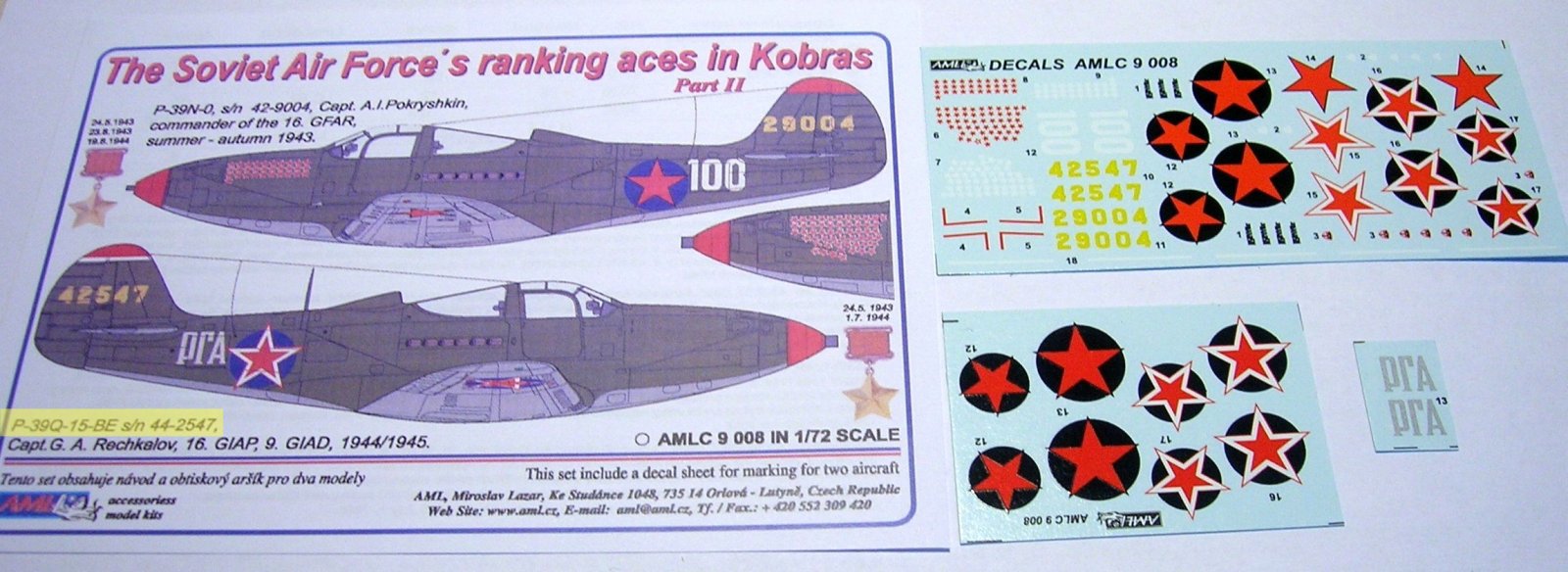 [Arma Hobby] Bell P39N 1/72 - Page 2 _decal13