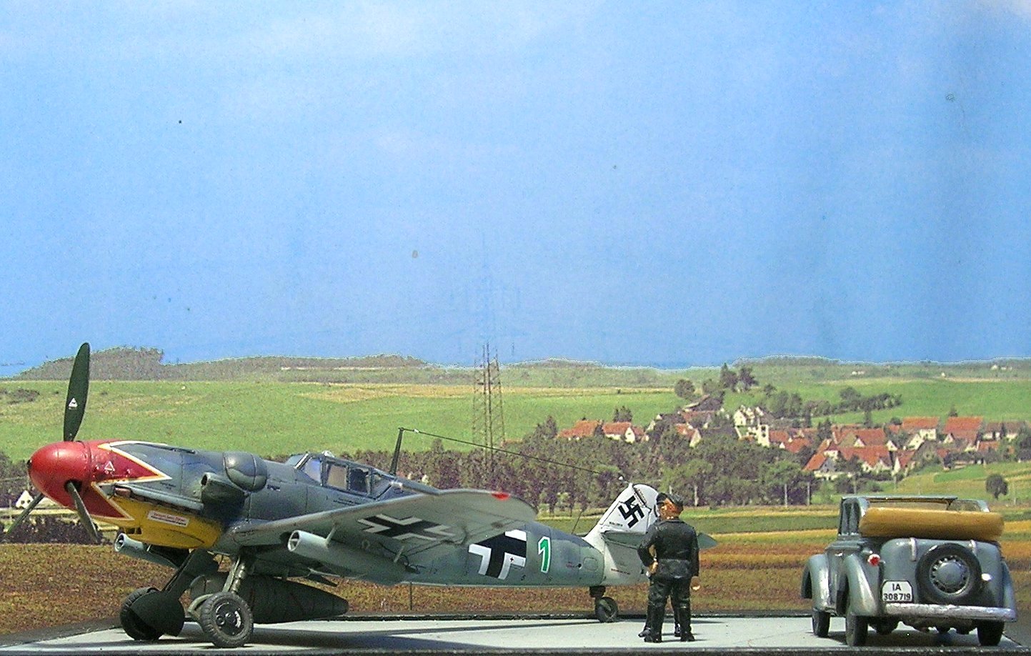 Messerschmitt Bf109G6 JG50 Bf109163