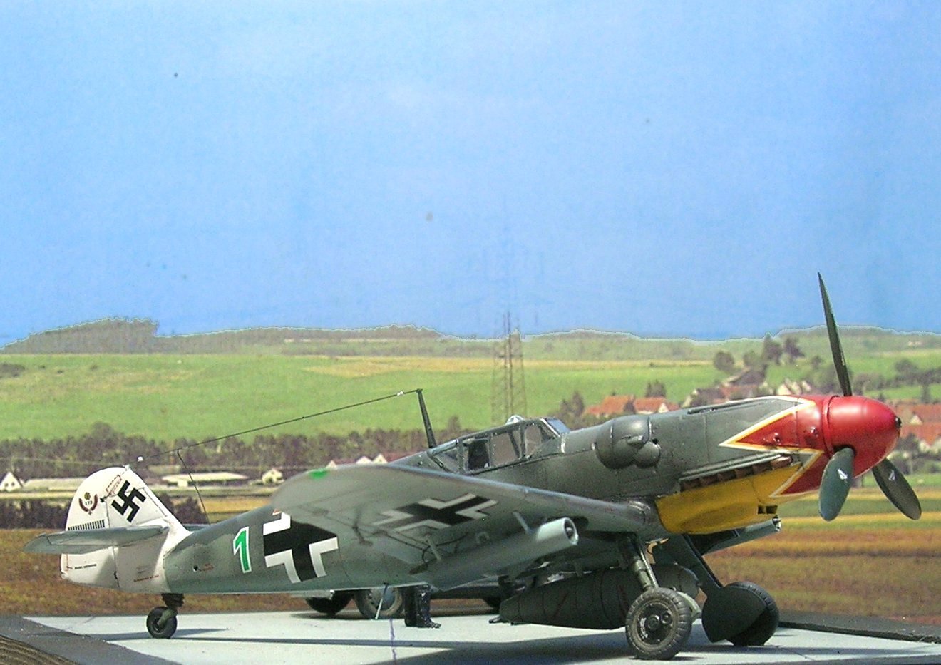 Messerschmitt Bf109G6 JG50 Bf109165