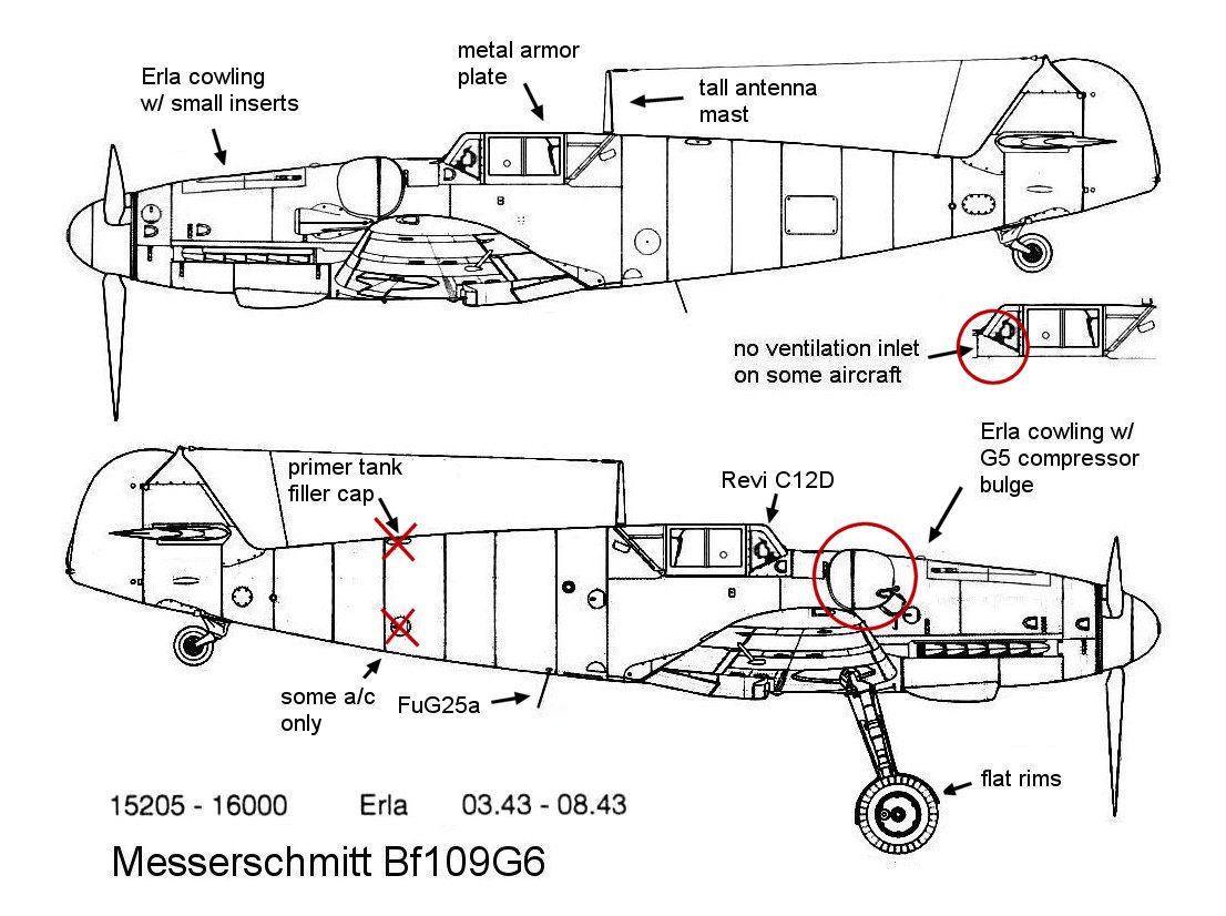 [Revell] 1/32 - Messerschmitt Bf 109 G-6 de Gerhard BARKHORN   (bf109)    Bf109220