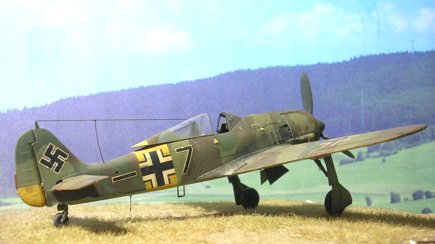 [Hasegawa] Focke-Wulf Fw190A5 JG54 Fw190a24
