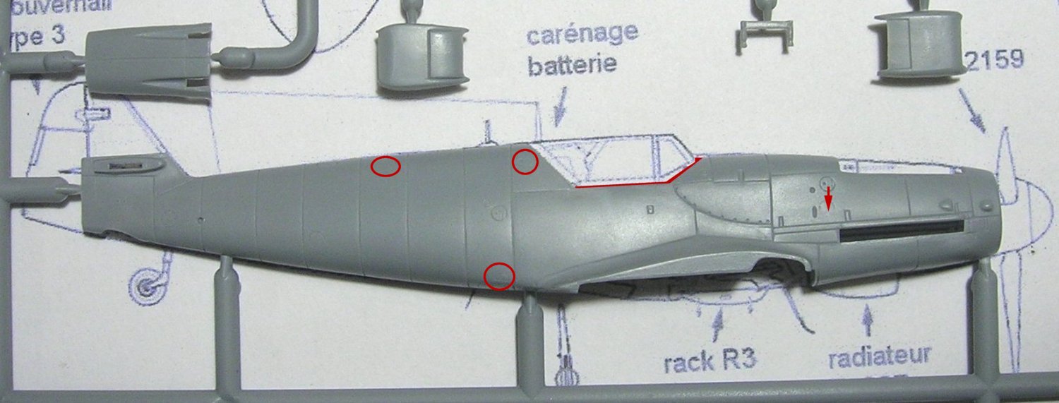 [AZ Model] Messerschmitt Bf109G14/AS croate Monta578