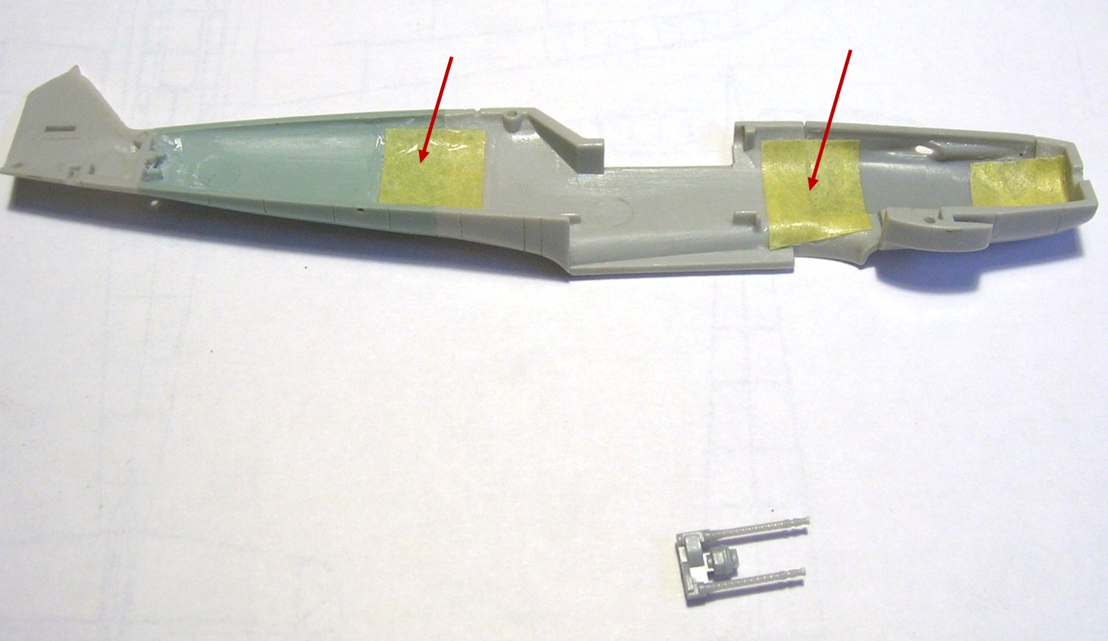 [Frankenstein Modelkits] 1/72 - Messerschmitt Bf 109 G-2/R6  (bf109) - Page 3 Monta790