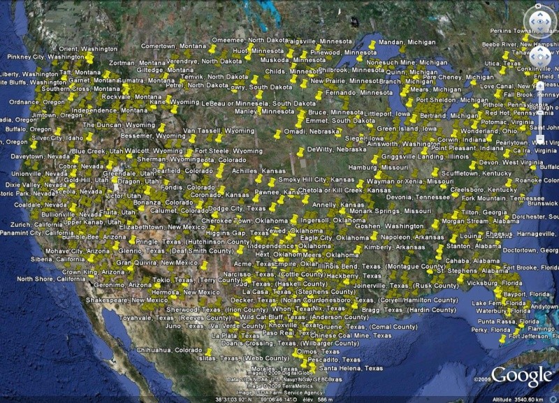 POI Factory - U.S.A - 1 000 000 de lieux en POI's [fichier POI pour Google Earth] Ghost10