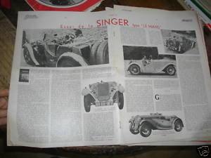 singer - Singer Nine Le Mans 1934 : le retour de l'Ecurie Lapchin  Essai_11