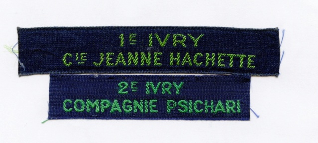 insigne fabrication local sur livre en cuir mehariste?scout? Compag13
