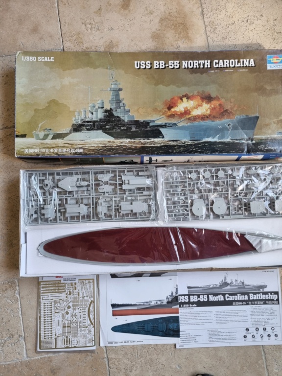 [VENTE] Trumpeter BB55 North Carolina 1/350 20230913