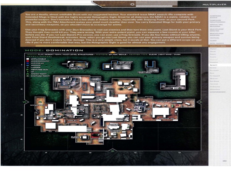 Maps & Info for MW2 - Domination Mode Karach10