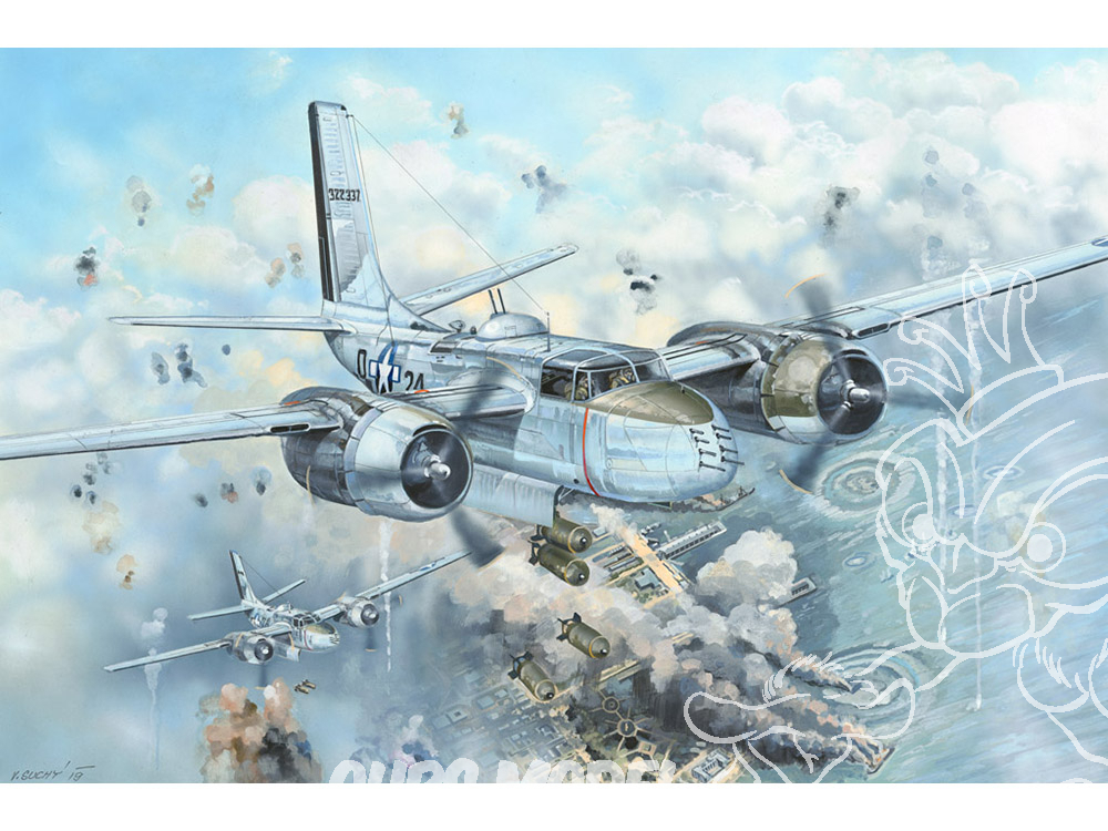 A/B-26K INVADER 1/32====609e "Special Opération Squadron" Hobby-11