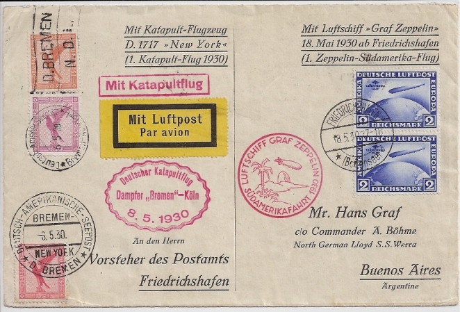Katapultpost ab S.S. "Bremen" 57_m_k10