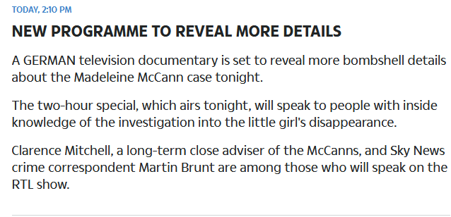 The latest McCann suspect: Scotland Yard has revealed vital new information about a suspect wanted in connection with the disappearance of Madeleine McCann. - Page 23 Scree675