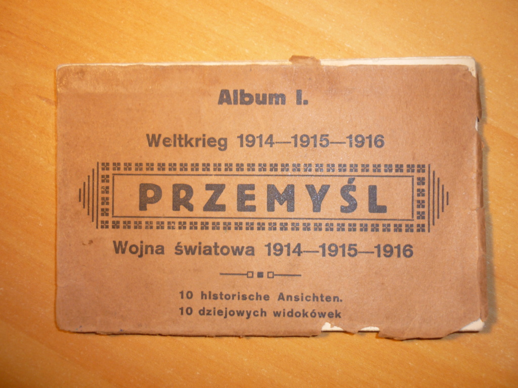 Carnet cartes postales bataille de PRZEMYSL 1916 P1290130
