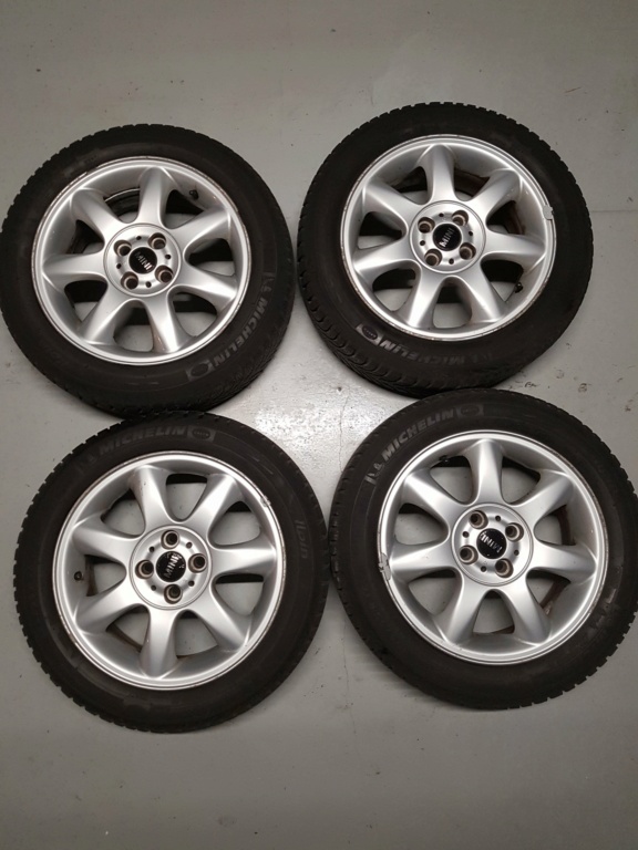 [VDS] 4 Roues Hiver complètes Mini R56 Bridge Spoke avec Pneus Michelin Alpin 4 @ 300 € l'ensemble 20200311