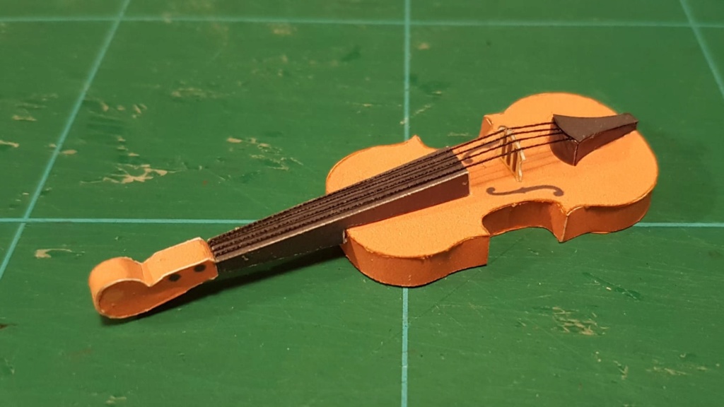 Bastelbogen Projekt Nummer 48 Beethoven Geige110