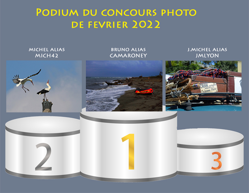 Concours photo du mois de février 2022 - Thème : "Migrants ou Migrateurs" (terminé) Podium52