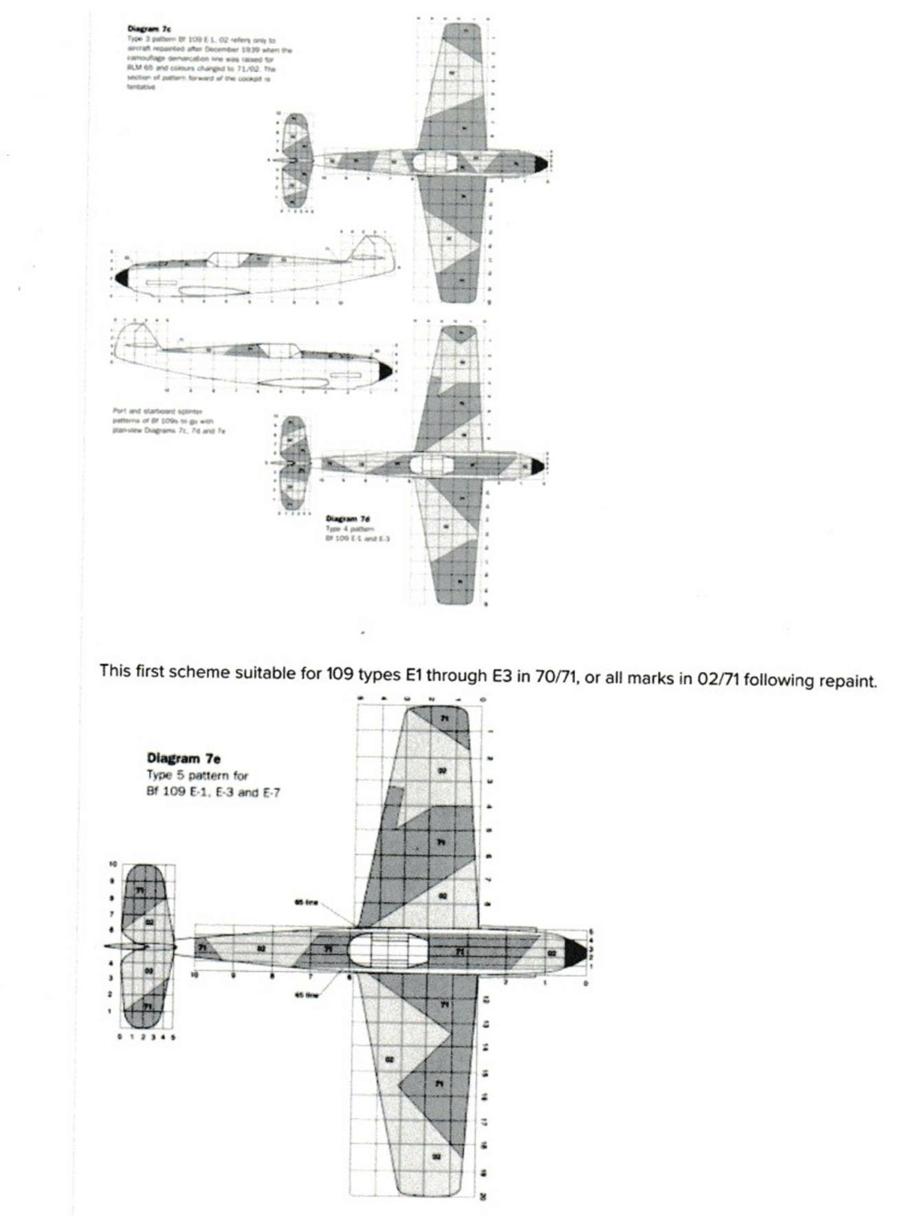 [airfix] BF109E FINI - Page 2 Camo_b10