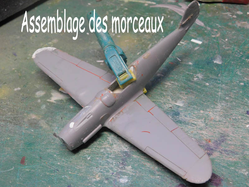 [Heller] Messerschmitt Bf 109 G de Marseille  M-00412