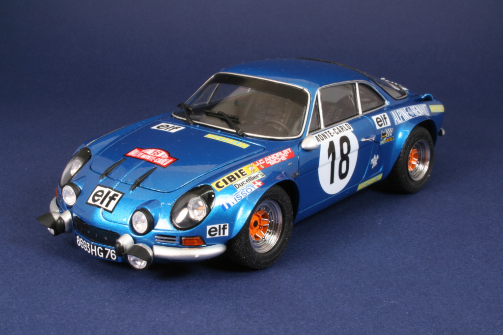 [TAMIYA - HELLER] ALPINE A110 1600 S Mte-CARLO 1973. Modèle hybride TAMIYA/HELLER Réf 24278 & 80745   Alpine42