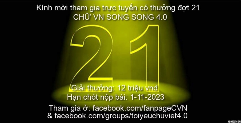 CUỘC THI TRỰC TUYẾN (ONLINE) CÓ THƯỞNG ĐỢT 21 CHỮ VN SONG SONG 4.0 Ctct-c11