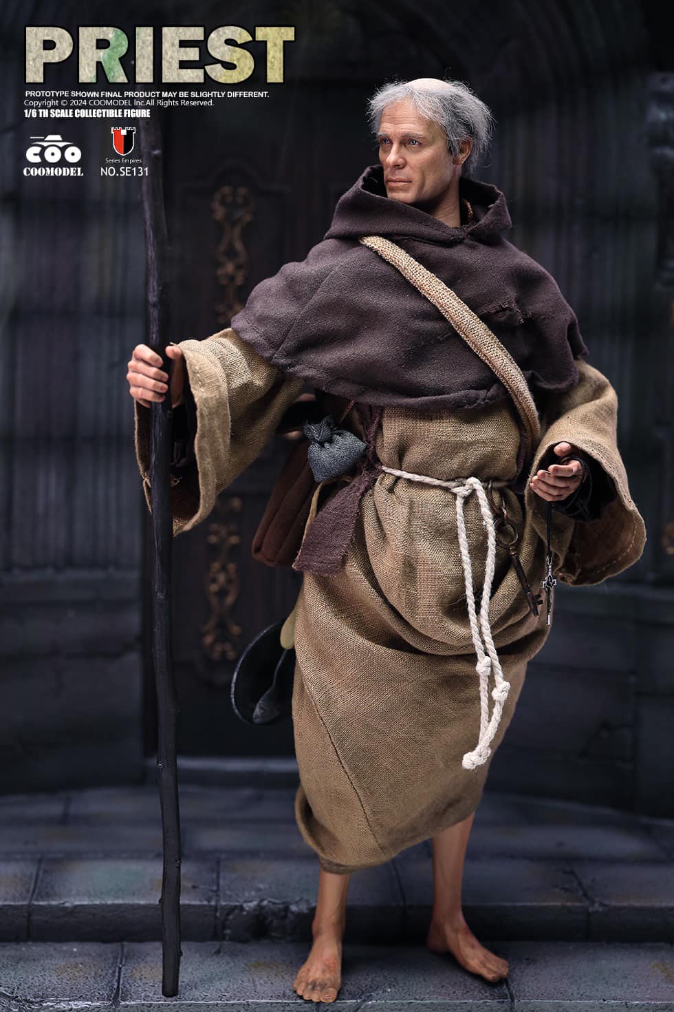 NEW PRODUCT: COOMODEL Series of Empires SE131 PRIEST (Monk) 0220