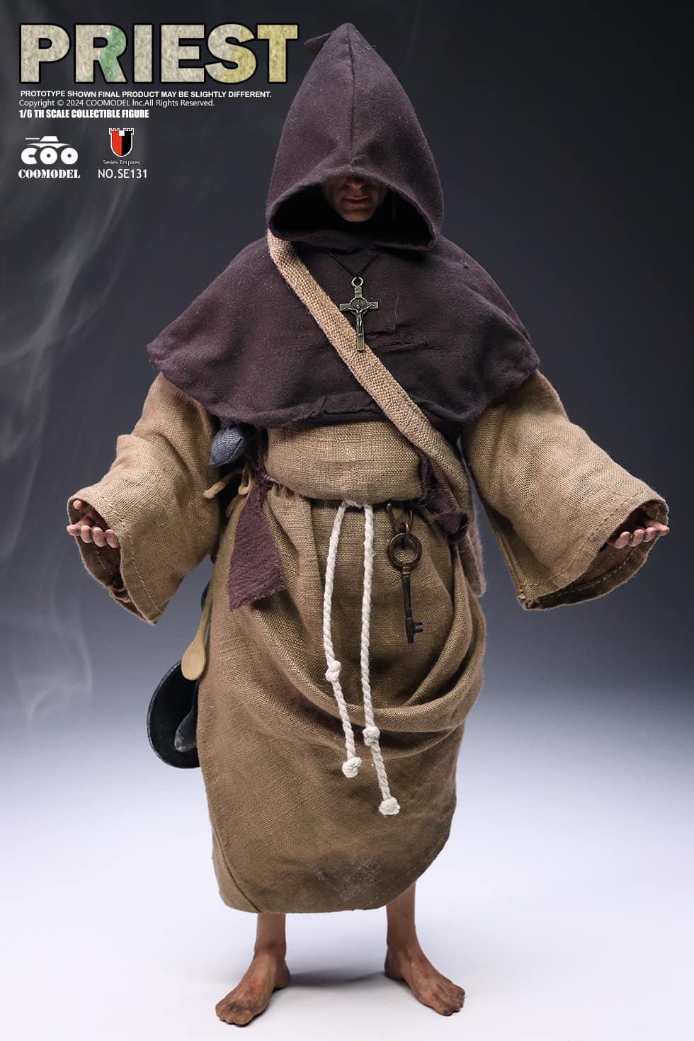 NEW PRODUCT: COOMODEL Series of Empires SE131 PRIEST (Monk) 0618