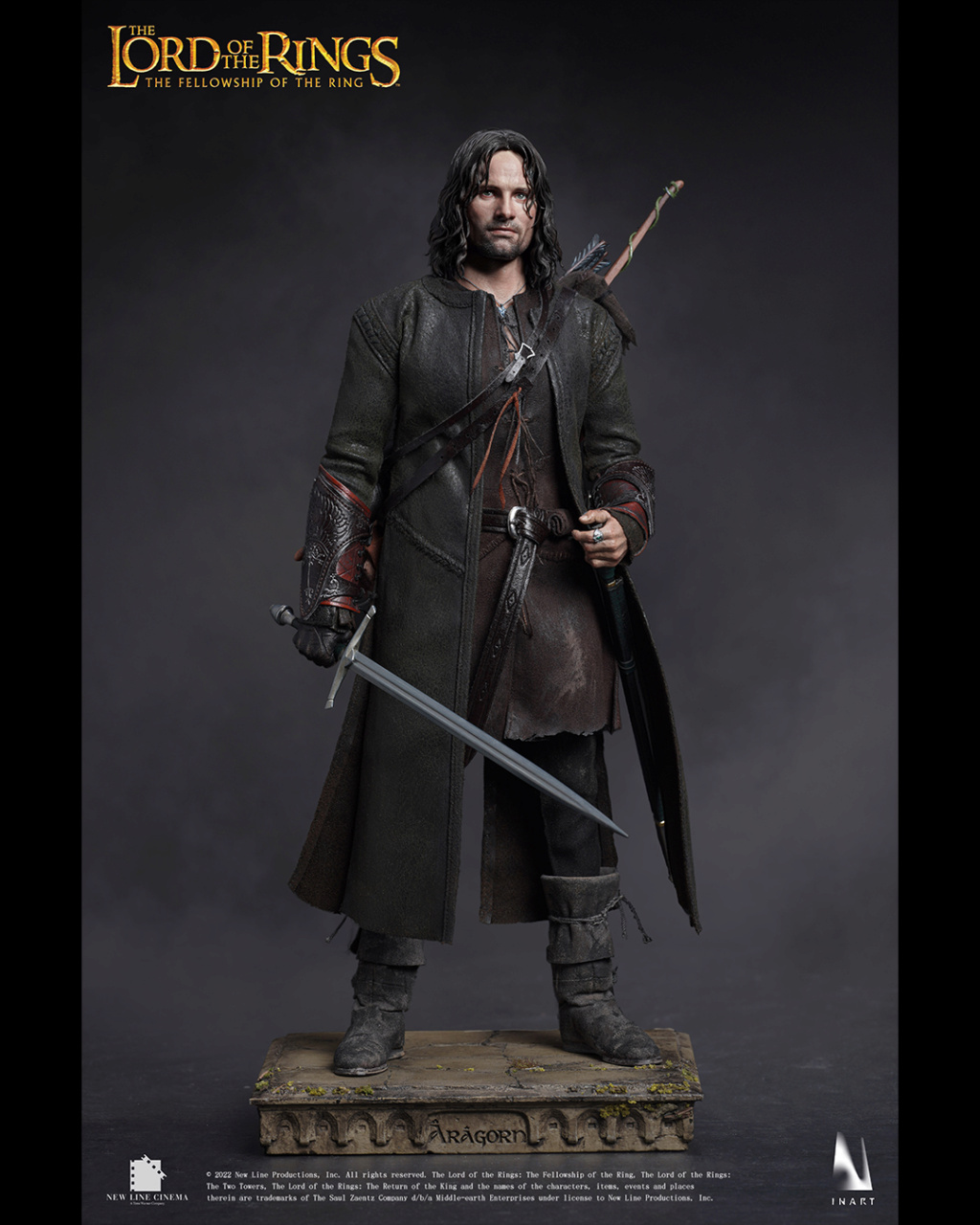 NEW PRODUCT: InArt Aragorn Standard and Deluxe Version 1/6 1016