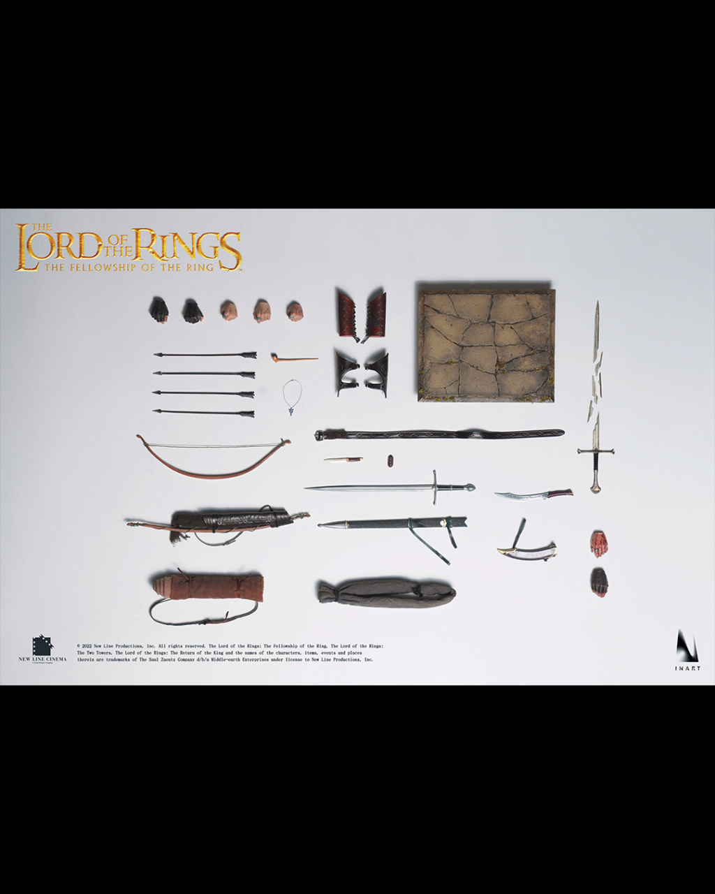 NEW PRODUCT: InArt Aragorn Standard and Deluxe Version 1/6 1412