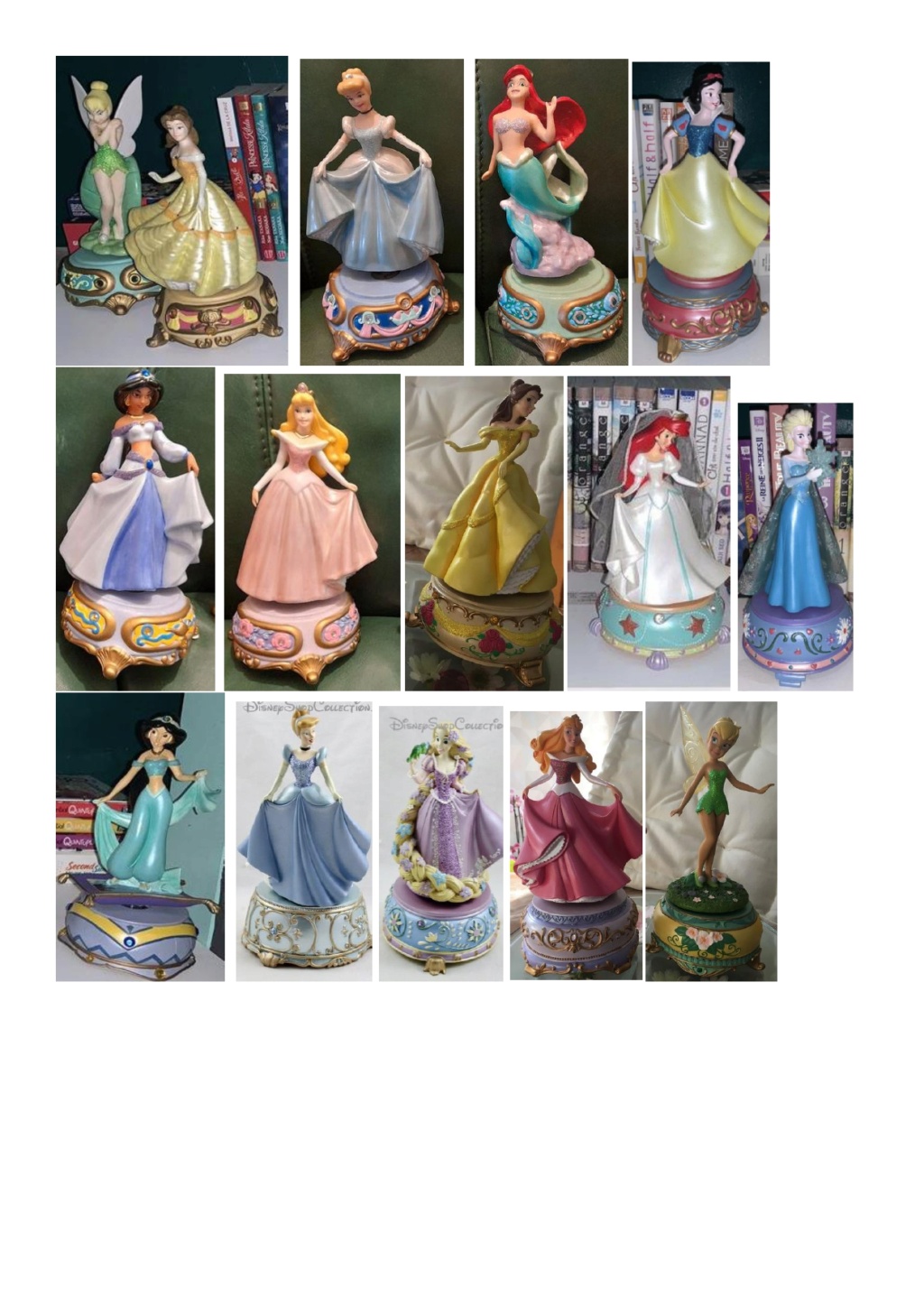 disney - [Aide] pour dater et inventorier figurines musicales Princesses Disney, svp. Figuri11