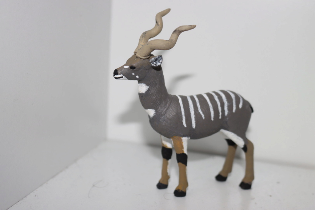 Gazelle transformed into a lesser kudu  245e5910