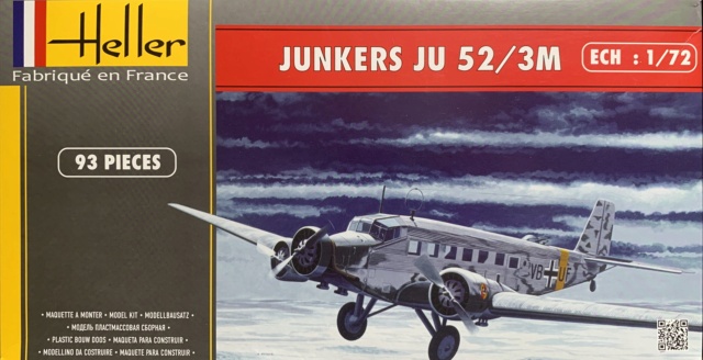 JUNKERS Ju 52 / 3M g4e Schneekufen Réf 80380 Img_3313