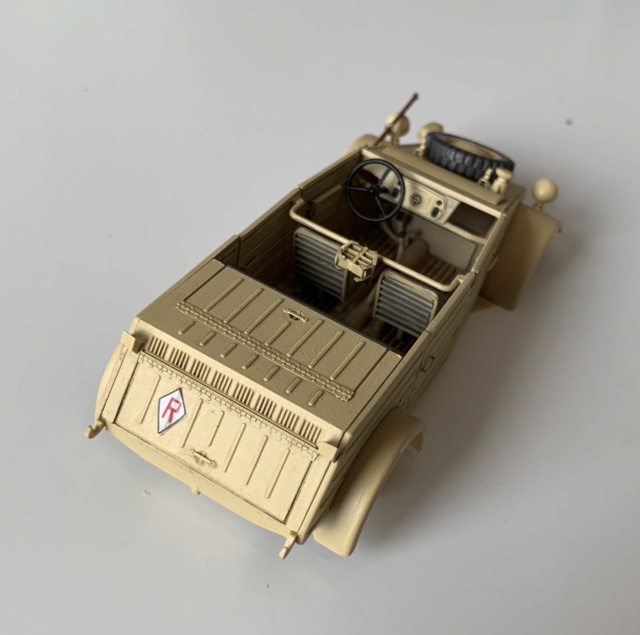 VOLKSWAGEN VW 82 KUBELWAGEN Afrika Korps Réf 81106 Photo124
