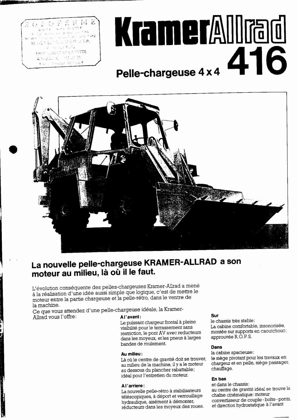 KRAMER les tracto-pelles Img20213