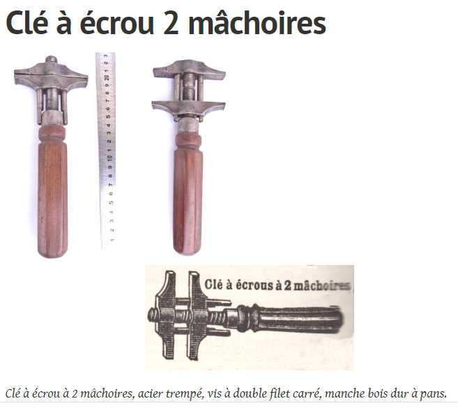Comment s'appelle cette vieille clé à écrous en France? Captur47
