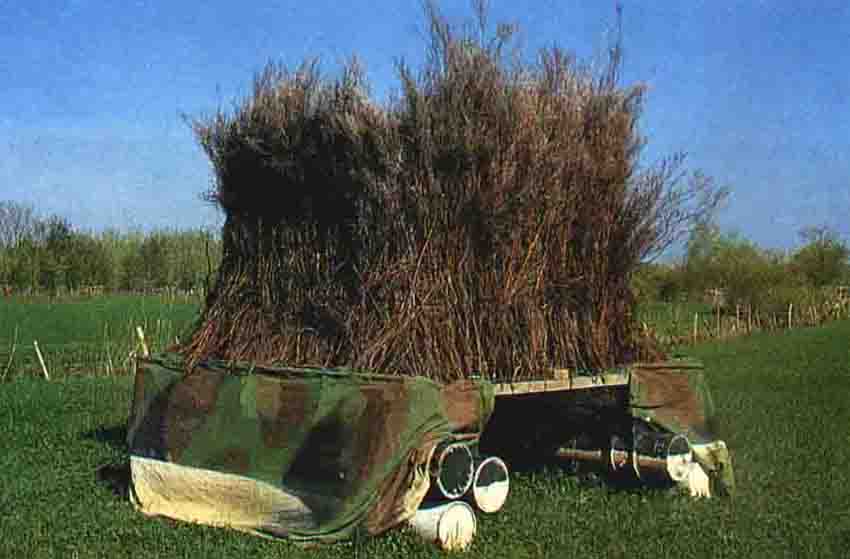 Fabrication de poste de chasse Affut210