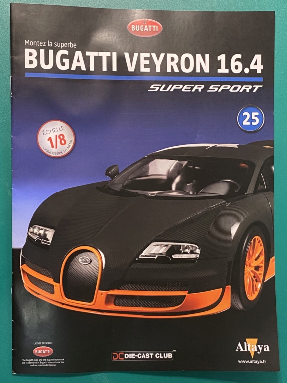 Bugatti Veyron [Altaya 1/8°] de Grenouille1954 - Page 2 88d06c10