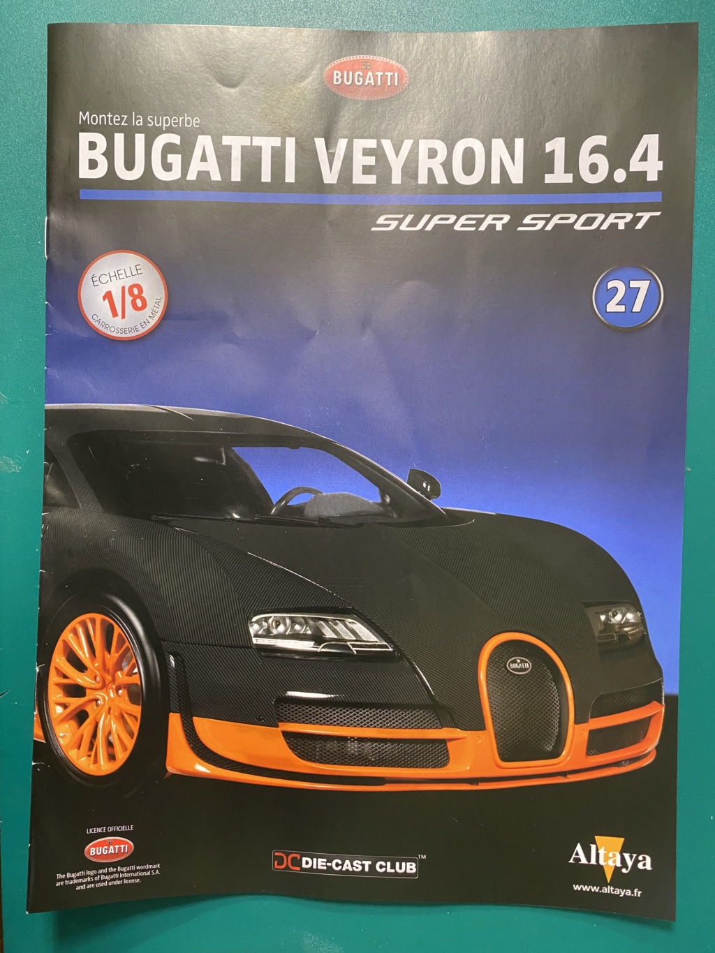 Bugatti Veyron [Altaya 1/8°] de Grenouille1954 - Page 2 D9237310