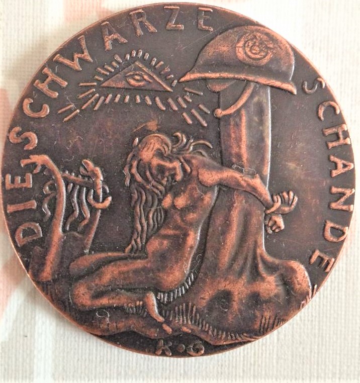 medaille allemande 1920 occupation de la Rhénanie....les prémices! Kg_112