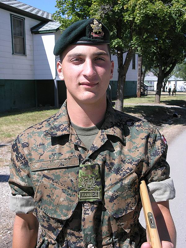 Old Canadian Army Cadet Camo Uniform