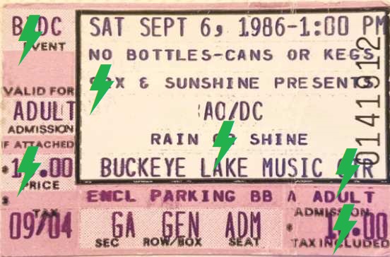 1986 / 09 / 06 - USA, Thornville, The Buckeye Lake Music Center 86_tho10