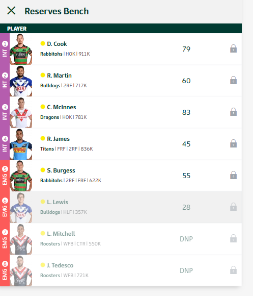 trials  tribulations - Trials and Tribulations of an NRL Fantasy coach 2018 - End result 164th - Page 10 Round_33