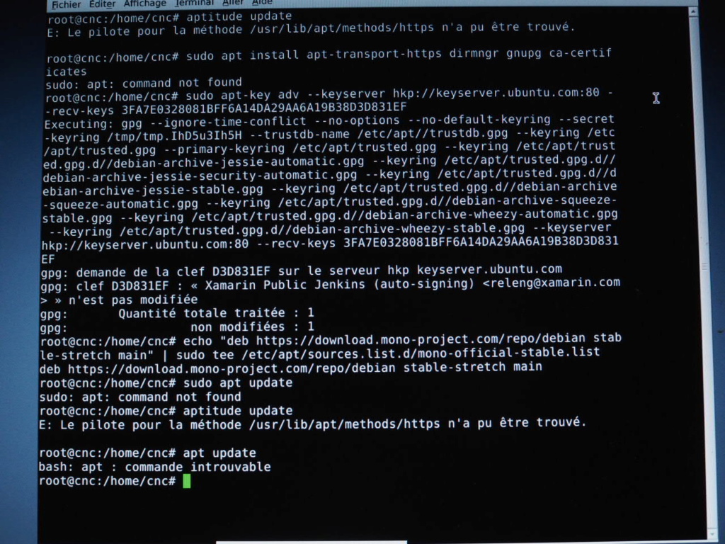 CamBam & LinuxCnc Debian7 ? Pb301210