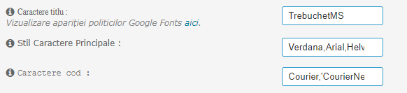 Adăugarea fonturilor Google Web pe forumul dumneavoastră Forumgratuit Captur10