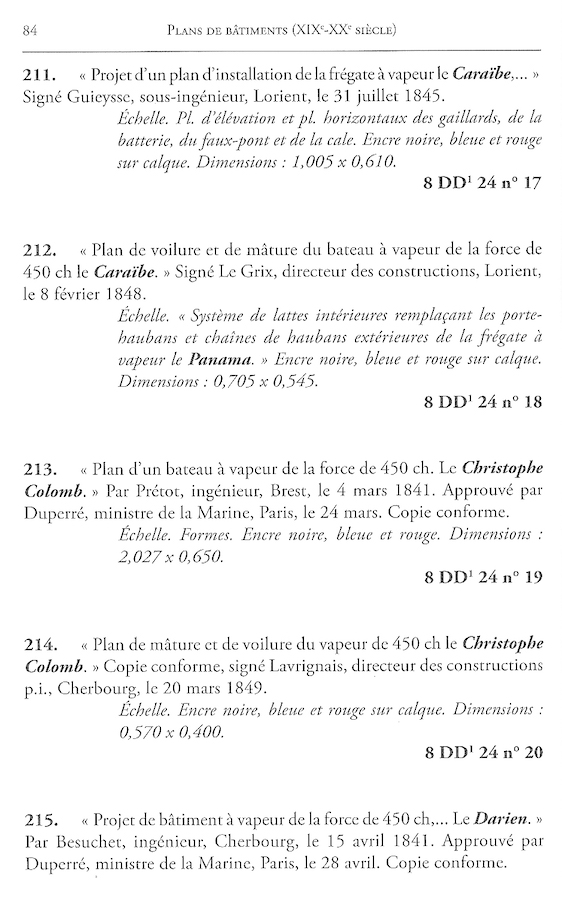Frégate à roues "La Caraïbe" perdue en janvier 1847. - Page 3 712