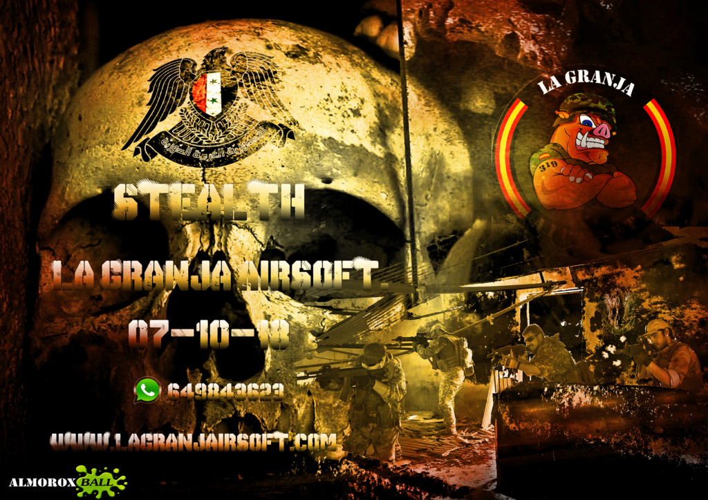 STEALTH. PARTIDA ABIERTA. LA GRANJA. 07-10-18 Cartel11