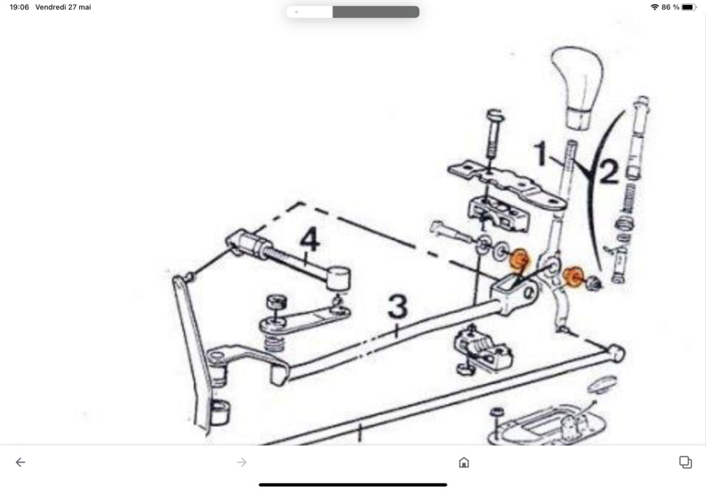 Question réparation articulation levier boîte de vitesse  A9bd3810