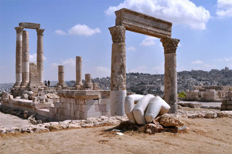 مدن "ما قبل الميلاد" تزين أشهر معالم الأردن السياحية Bb1fte10