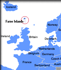 Mein Sammelgebiet: Färöer Inseln Kort10