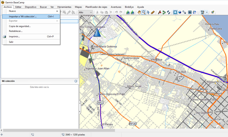 Breve tutorial de GPSs y Mapsource Basec111